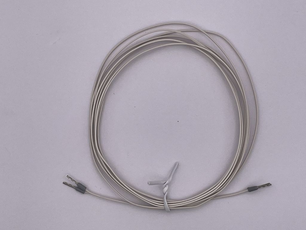 Anschluss-Kabel, Litze 2*0,08 mm², weiss (extrem dünn) – Bild 2
