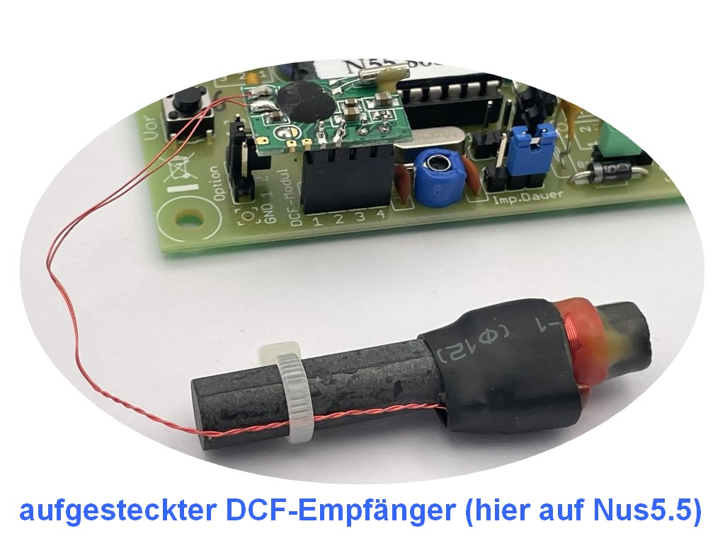 Nus5.5 für Batteriebetrieb (mit DCF-Modul) – Bild 2